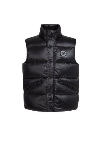 Sandbanks Lunar Wide Baffle Gilet - Black