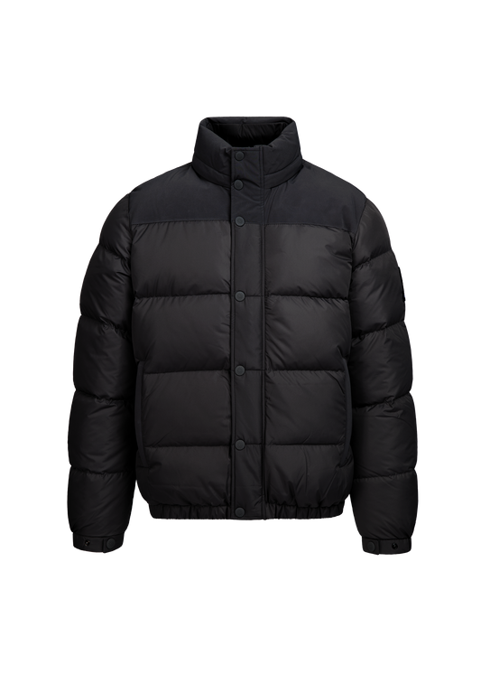 Sandbanks Peninsula Puffer Jacket - Black