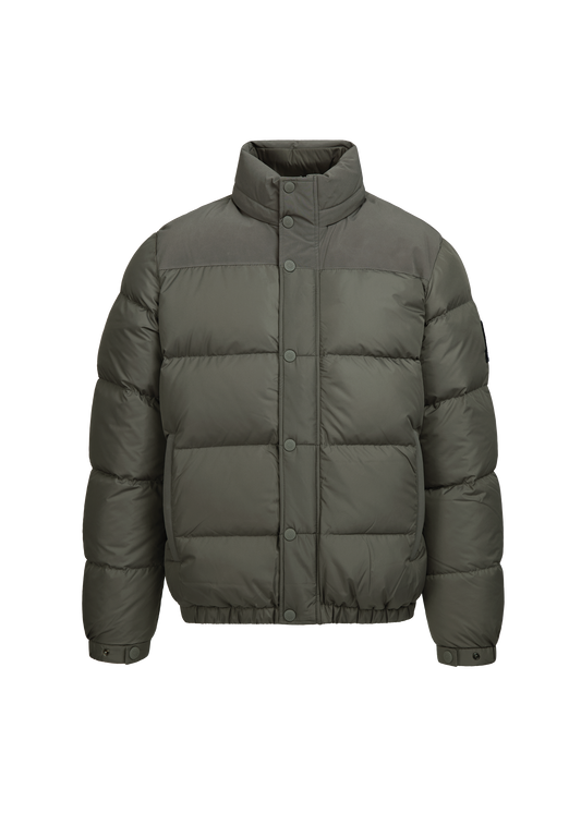 Sandbanks Peninsula Puffer Jacket - Khaki