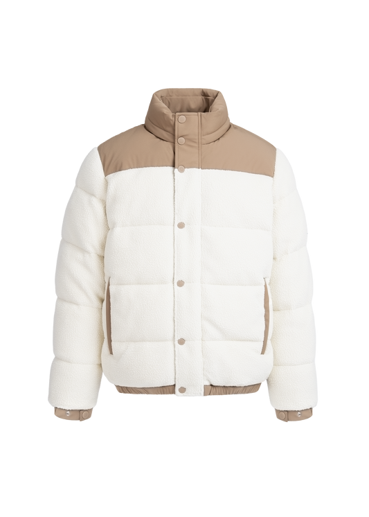 Sandbanks Peninsula Puffer Jacket - Polartec® Shearling