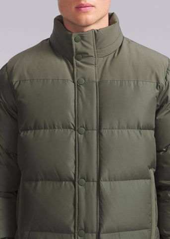 Sandbanks Peninsula Puffer Jacket - Khaki