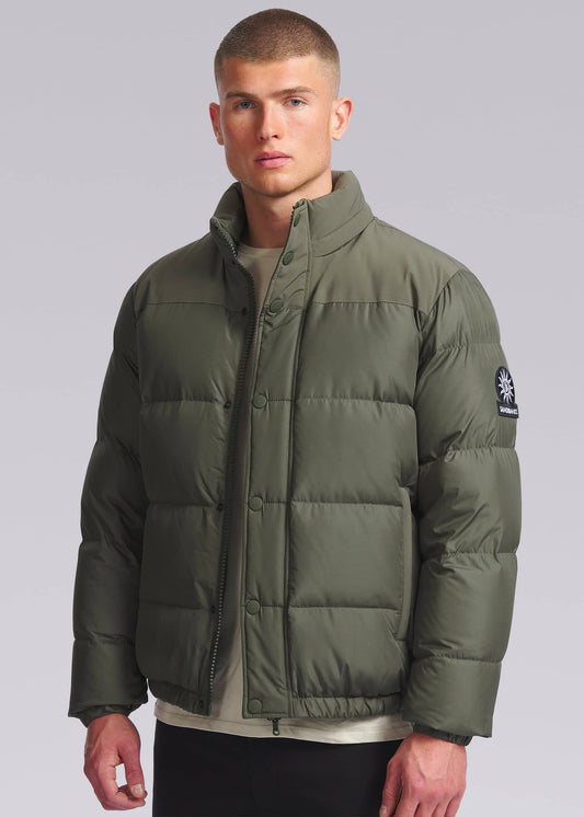 Sandbanks Peninsula Puffer Jacket - Khaki