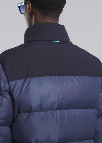 Sandbanks Peninsula Puffer Jacket - Navy