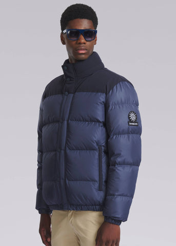 Sandbanks Peninsula Puffer Jacket - Navy