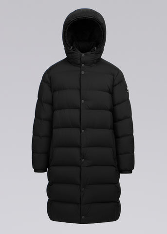 Sandbanks Panorama Long Length Puffer - Black