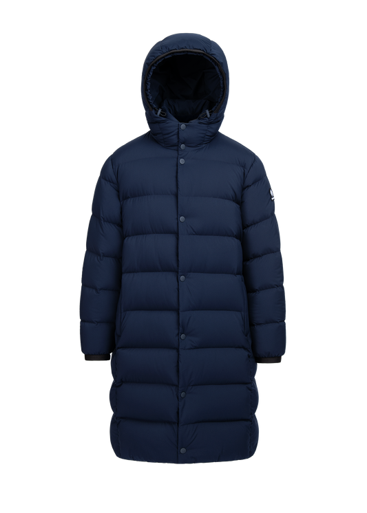 Sandbanks Panorama Long Length Puffer - Navy