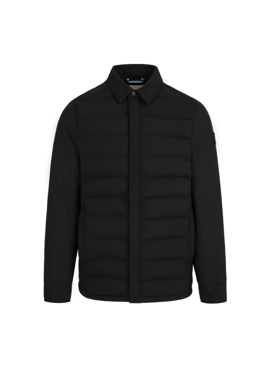 Sandbanks Echelon Puffer Shirt Jacket - Black