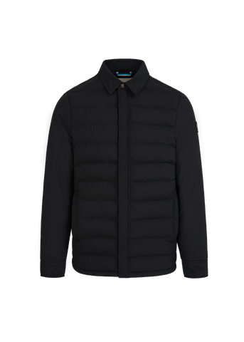 Sandbanks Echelon Puffer Shirt Jacket - Black