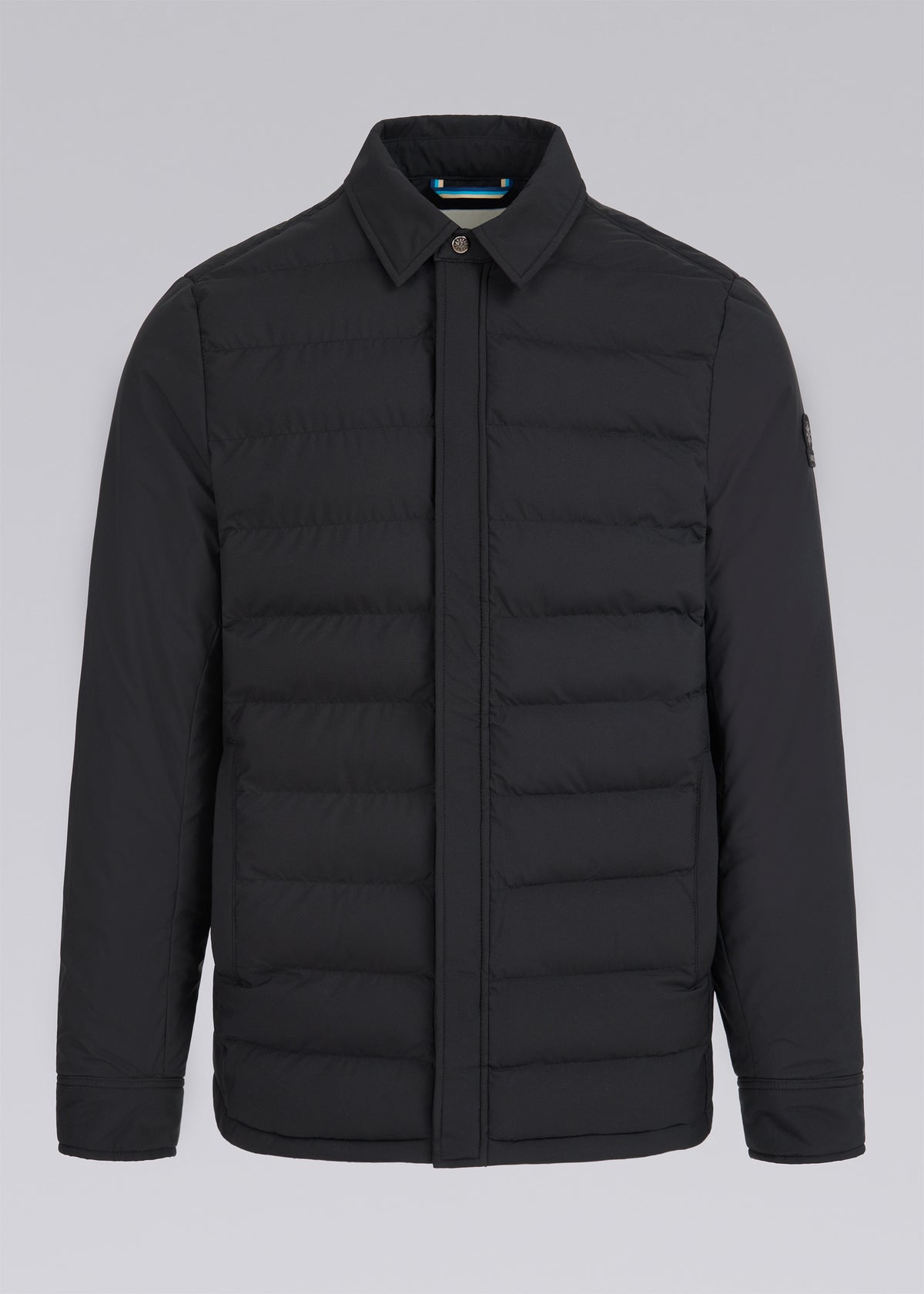 Sandbanks Echelon Puffer Shirt Jacket - Black