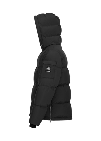 Sandbanks Alpha Puffer Jacket - Charcoal