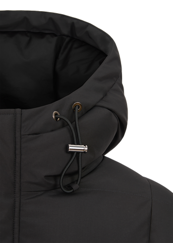 Sandbanks Alpha Puffer Jacket - Charcoal