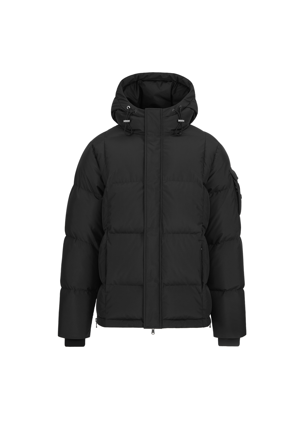 Sandbanks Alpha Puffer Jacket - Charcoal