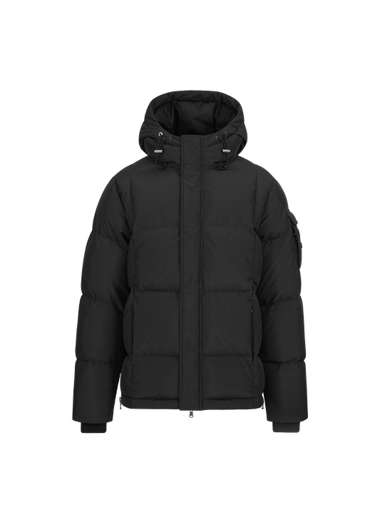 Sandbanks Alpha Puffer Jacket - Charcoal