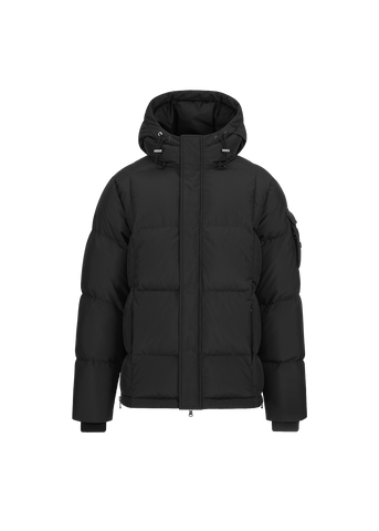 Sandbanks Alpha Puffer Jacket - Charcoal