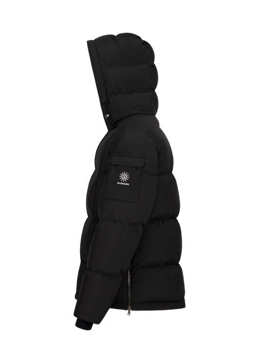 Sandbanks Alpha Puffer Jacket - Black