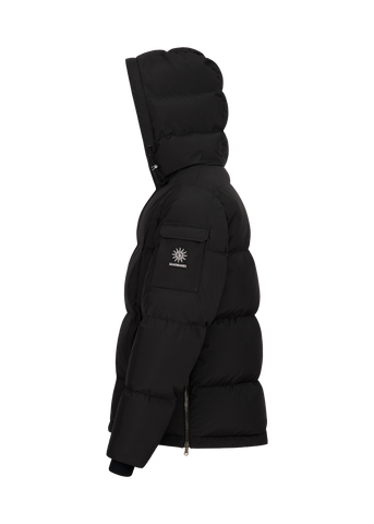 Sandbanks Alpha Puffer Jacket - Black