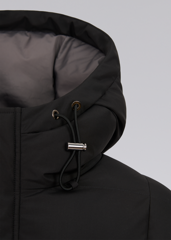 Sandbanks Alpha Puffer Jacket - Black