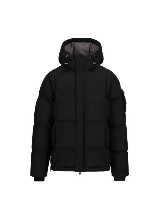 Sandbanks Alpha Puffer Jacket - Black