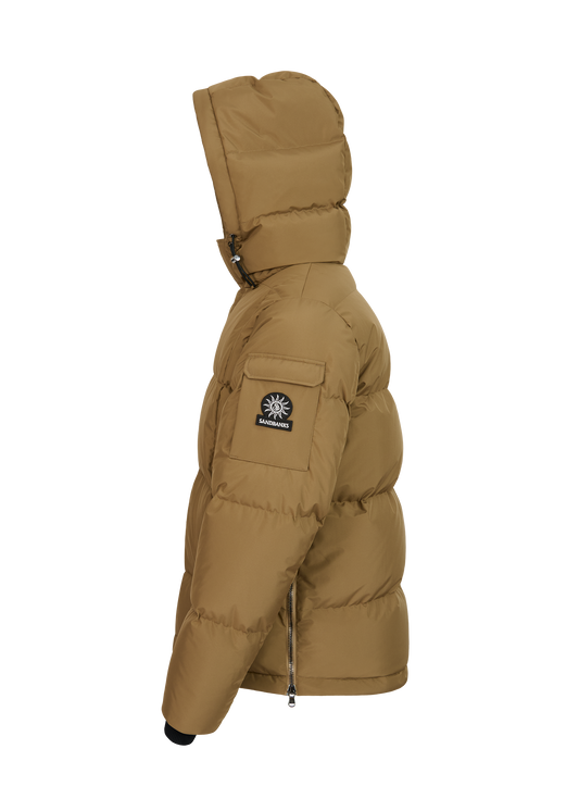 Sandbanks Alpha Puffer Jacket - Desert Sand