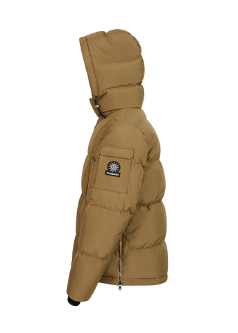 Sandbanks Alpha Puffer Jacket - Desert Sand