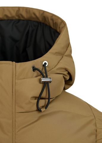 Sandbanks Alpha Puffer Jacket - Desert Sand
