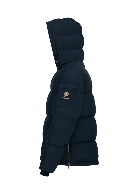 Sandbanks Alpha Puffer Jacket - Navy