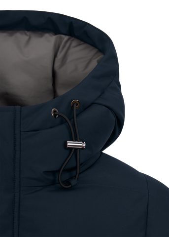 Sandbanks Alpha Puffer Jacket - Navy