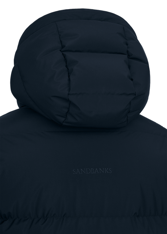 Sandbanks Alpha Puffer Jacket - Navy