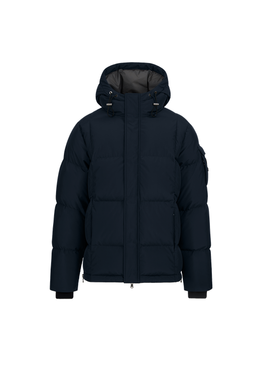 Sandbanks Alpha Puffer Jacket - Navy