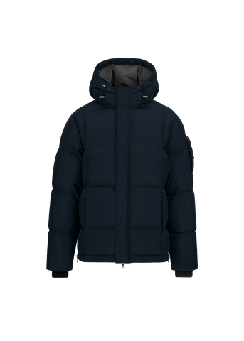 Sandbanks Alpha Puffer Jacket - Navy