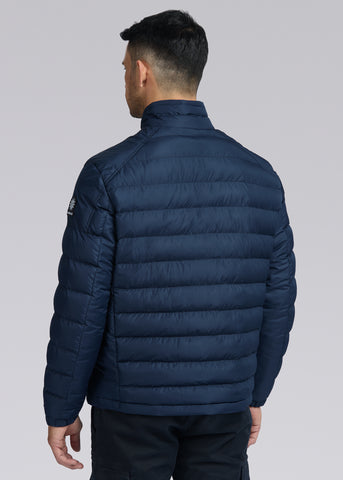 Sandbanks Racer Micro Puffer Jacket - Navy