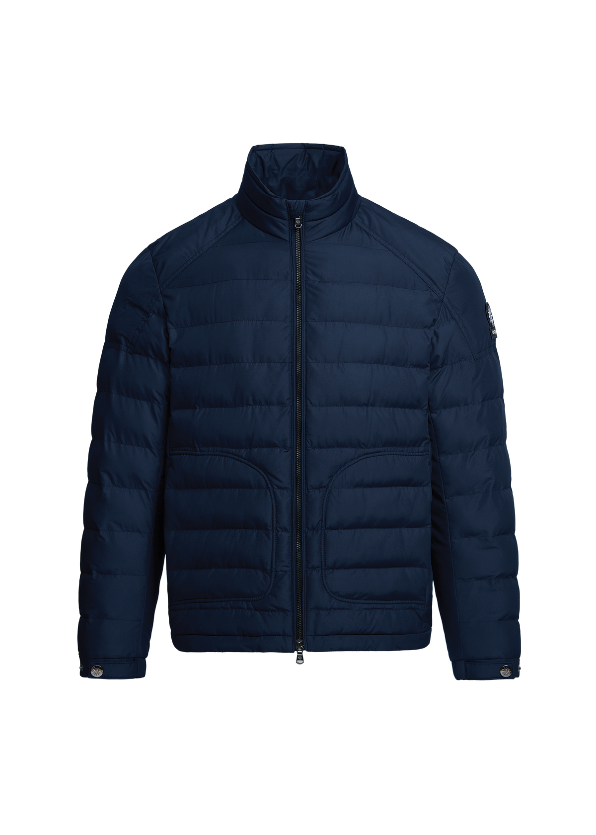 Sandbanks Racer Micro Puffer Jacket - Navy