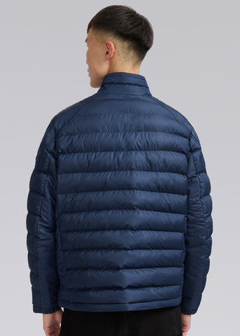 Sandbanks Racer Micro Puffer Jacket - Navy