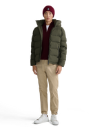 Sandbanks Waterproof Banks Puffer Jacket - Olive