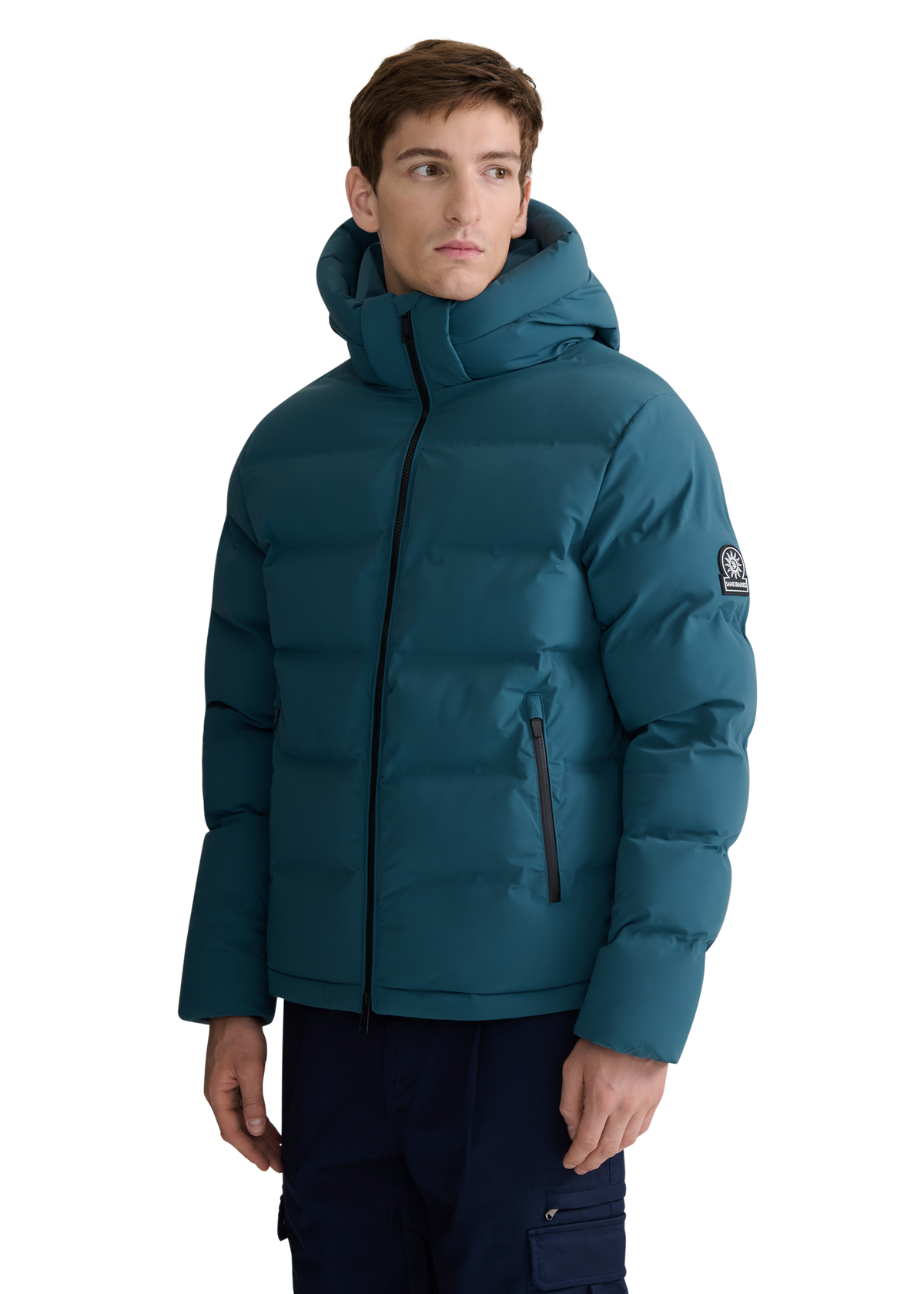 Sandbanks Waterproof Banks Puffer Jacket - Teal