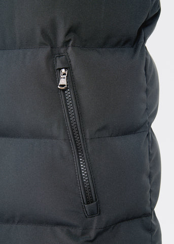 Sandbanks Clifftop Zip Pocket Gilet - Charcoal