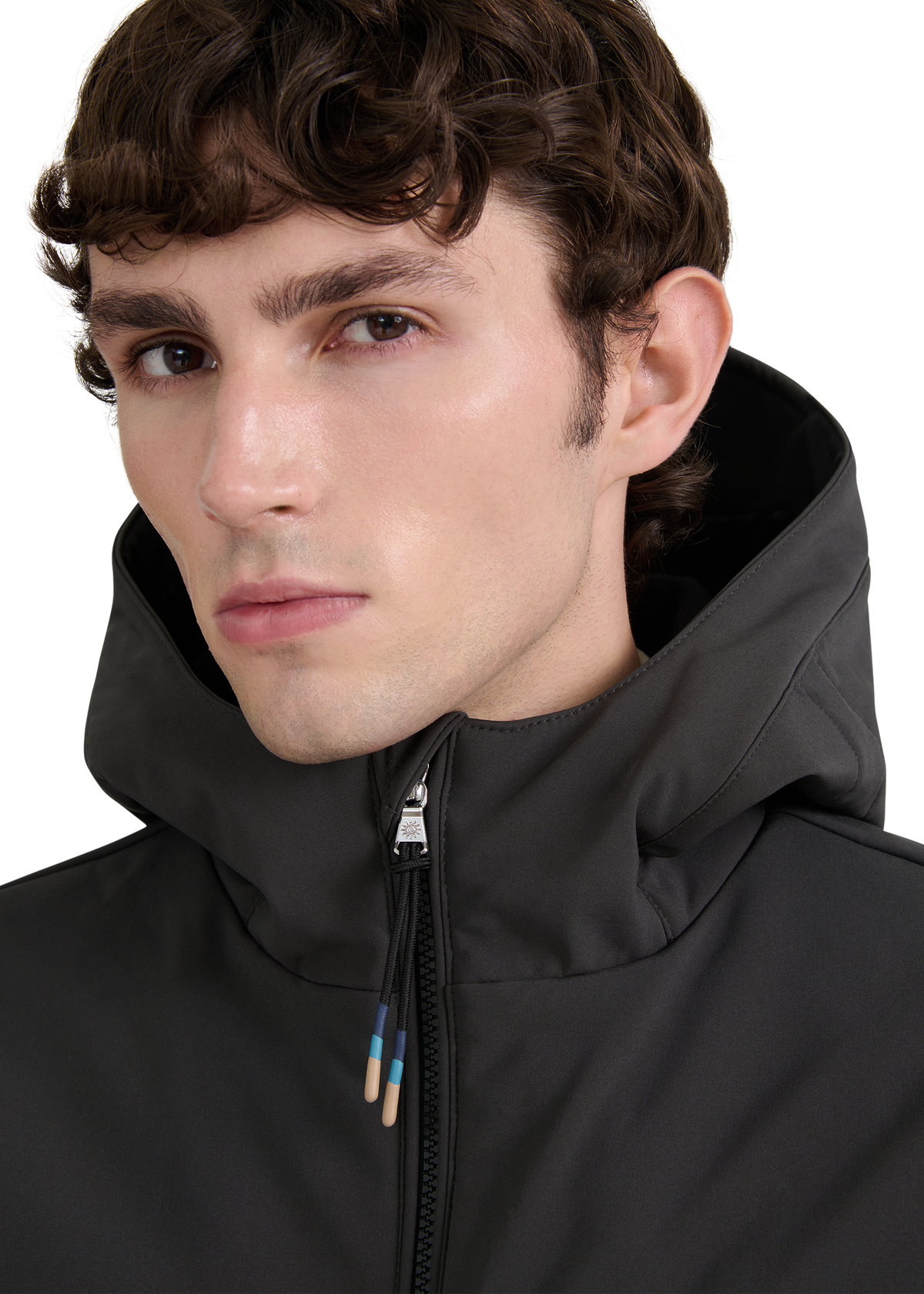 Niton Softshell Hooded Jacket - Charcoal