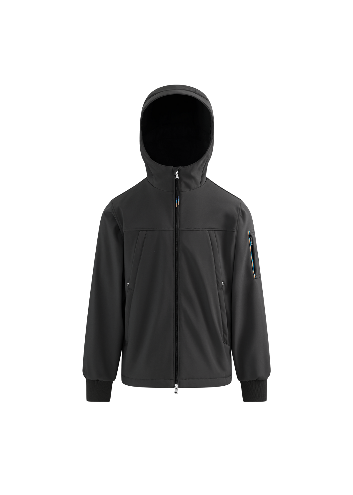 Niton Softshell Hooded Jacket - Charcoal