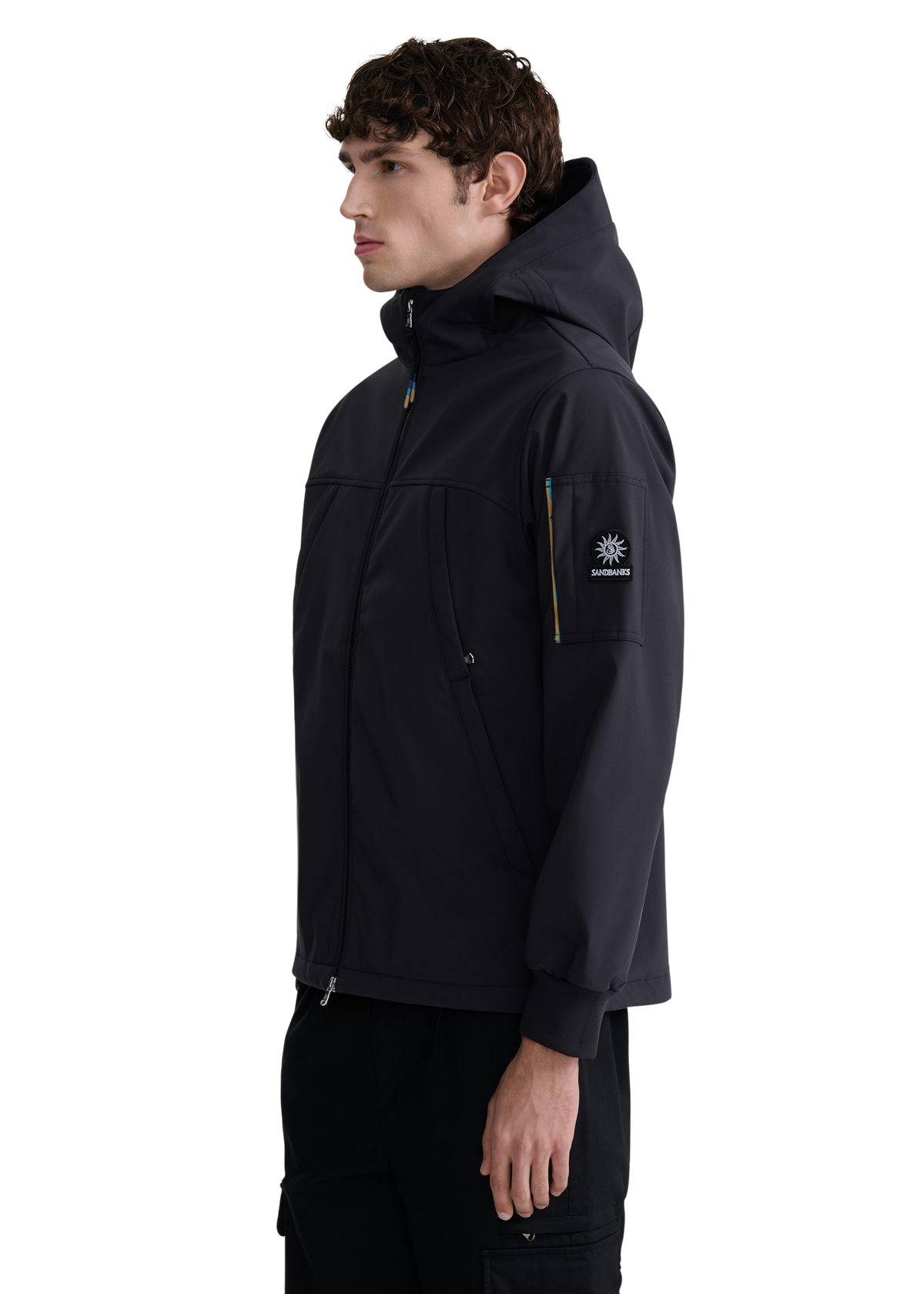 Niton Softshell Hooded Jacket - Black