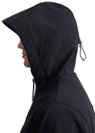 Niton Softshell Hooded Jacket - Black