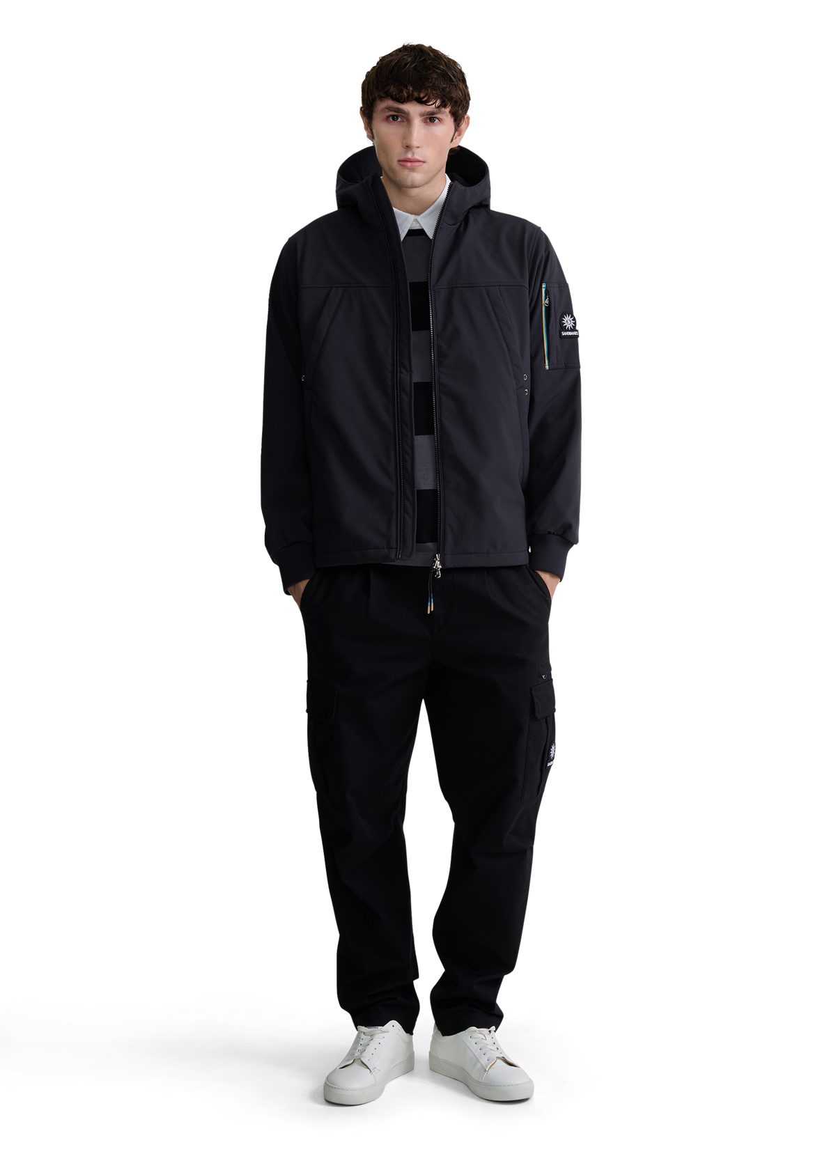 Niton Softshell Hooded Jacket - Black