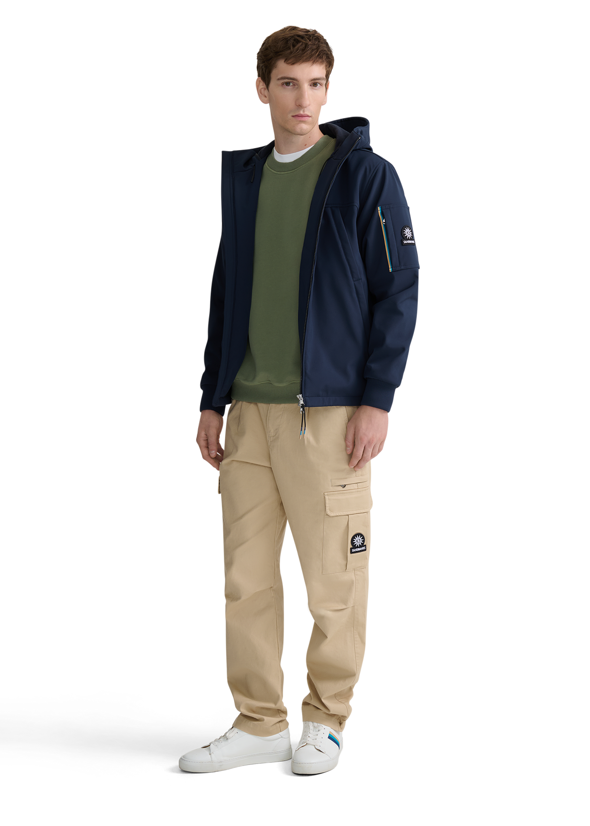 Niton Softshell Hooded Jacket - Navy