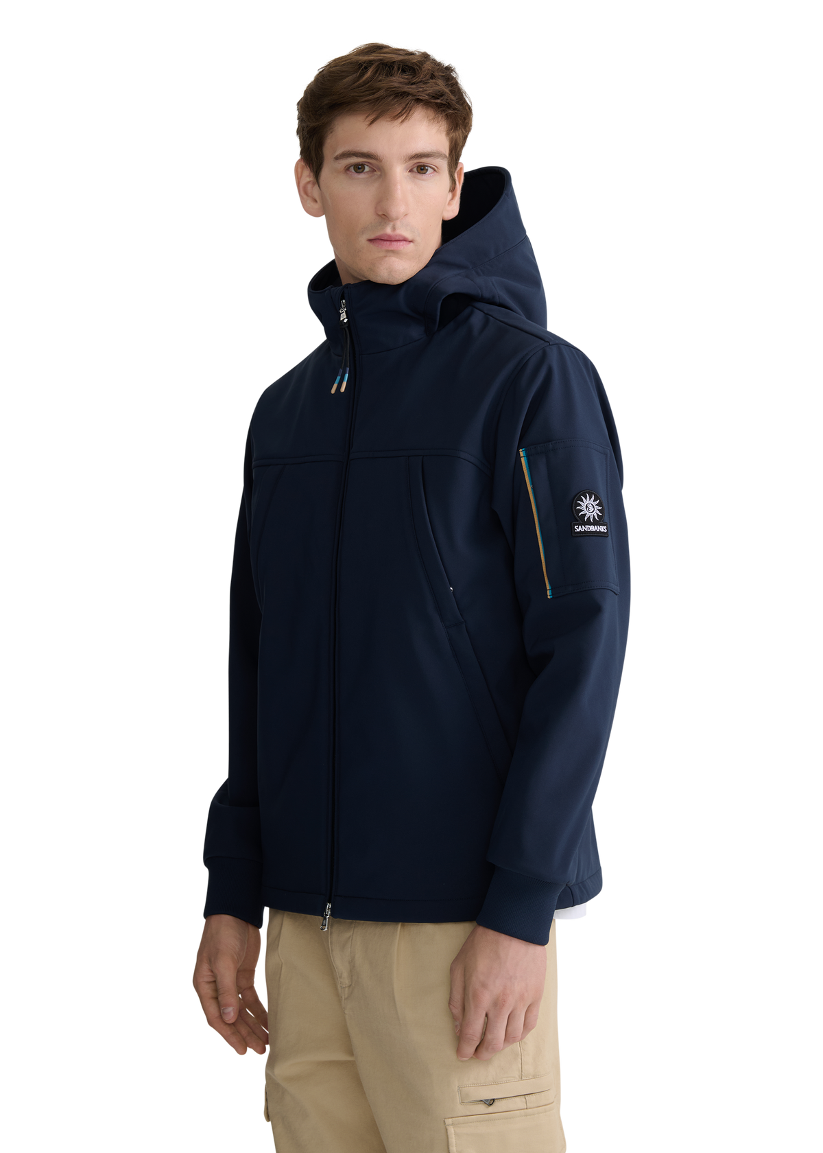 Niton Softshell Hooded Jacket - Navy