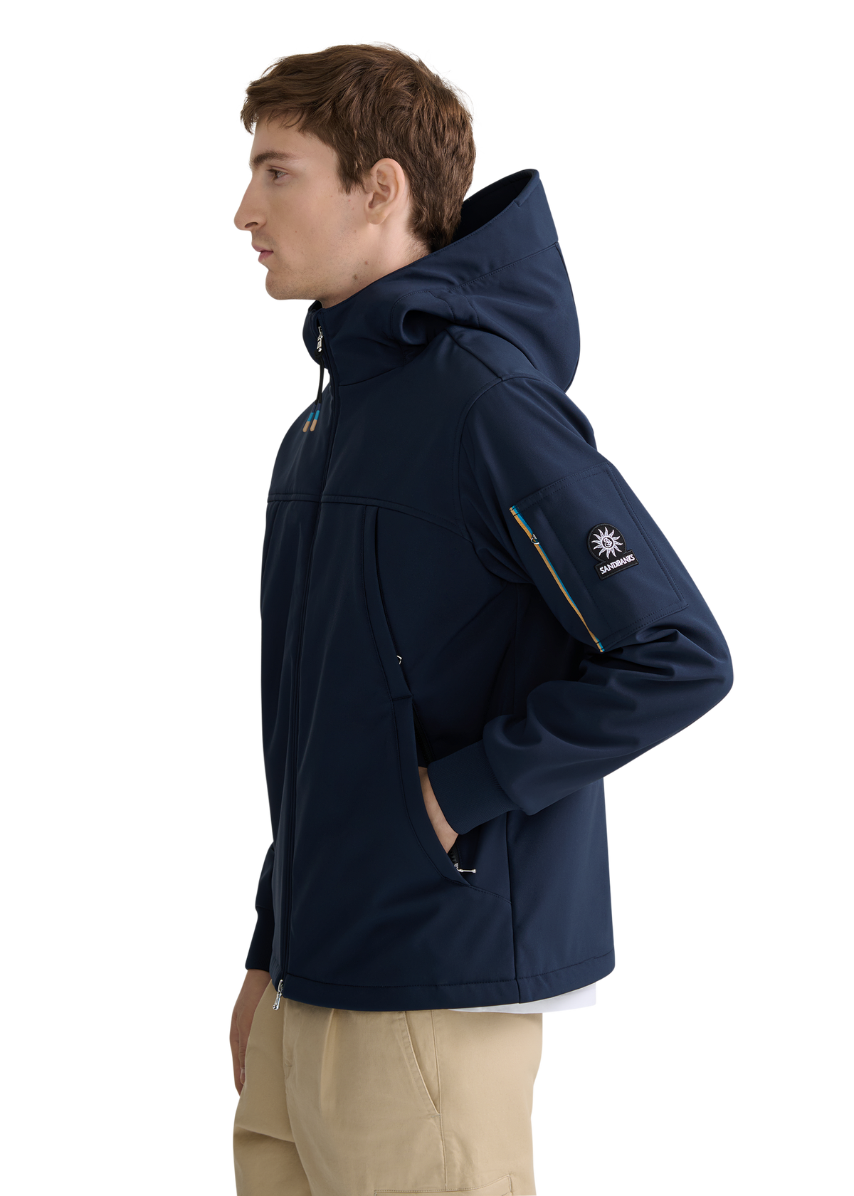 Niton Softshell Hooded Jacket - Navy