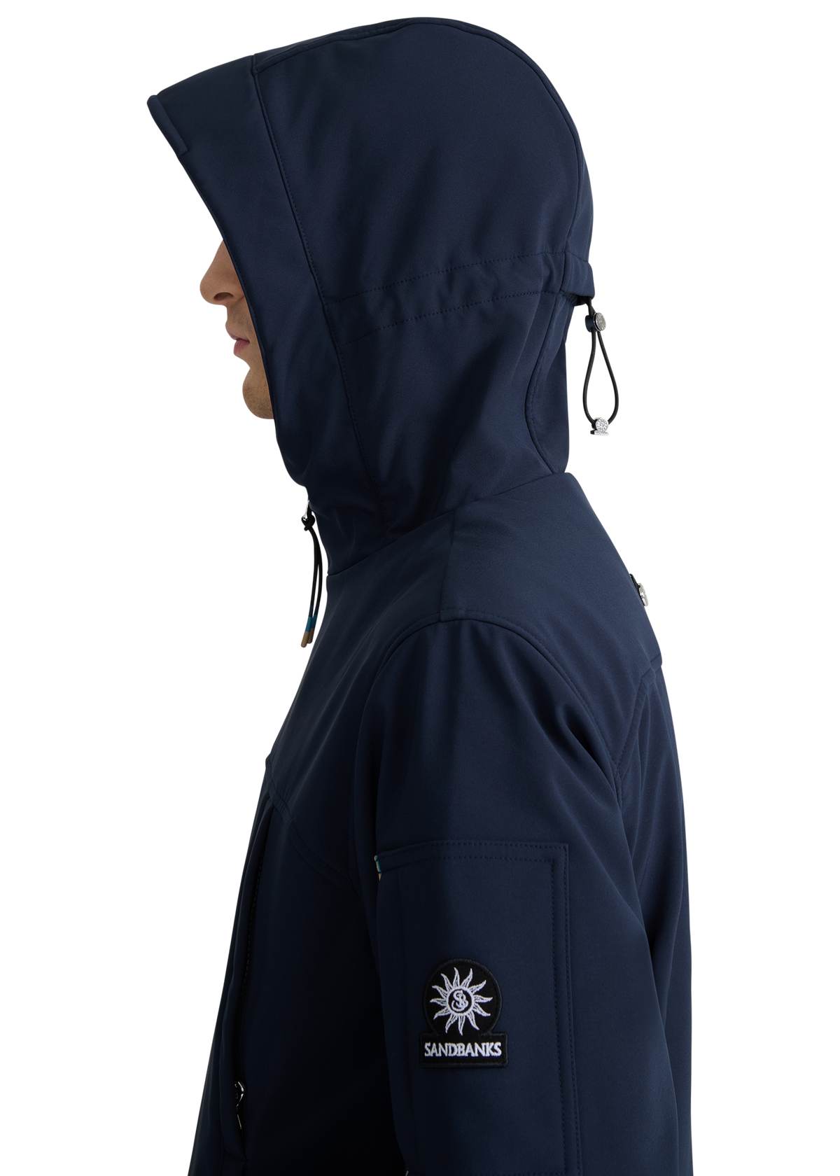 Niton Softshell Hooded Jacket - Navy