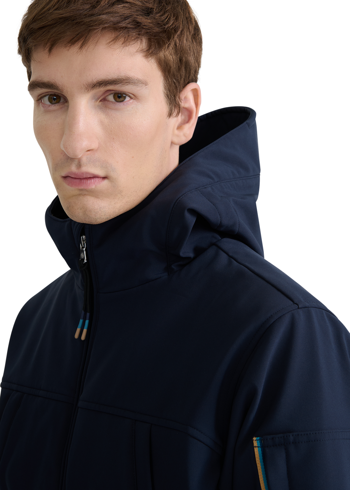 Niton Softshell Hooded Jacket - Navy