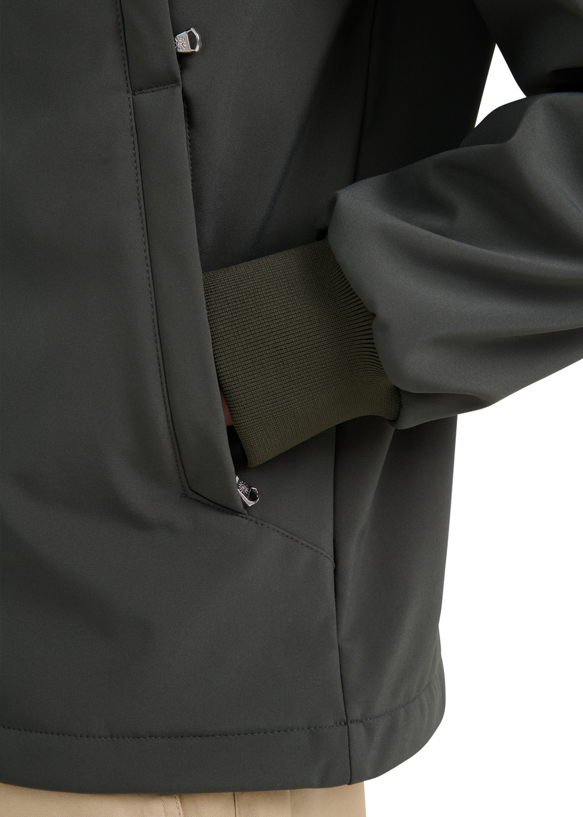 Niton Softshell Hooded Jacket - Olive