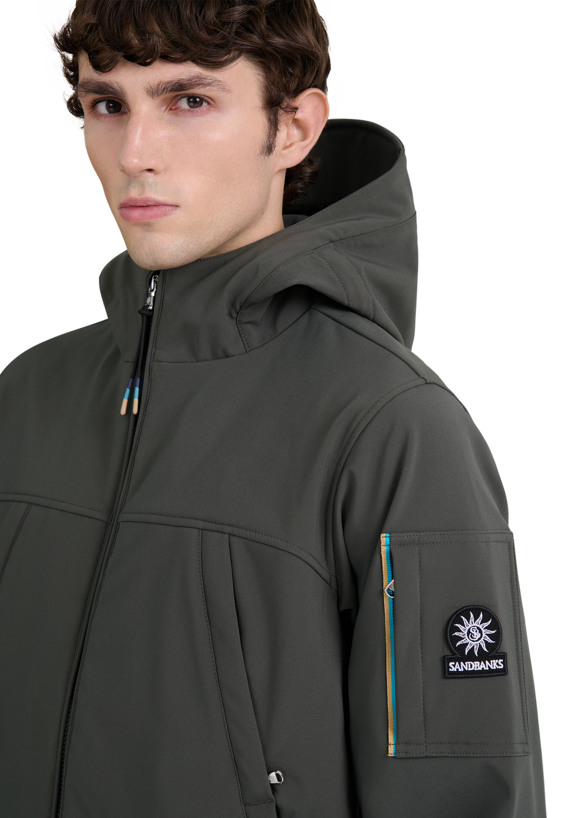 Niton Softshell Hooded Jacket - Olive