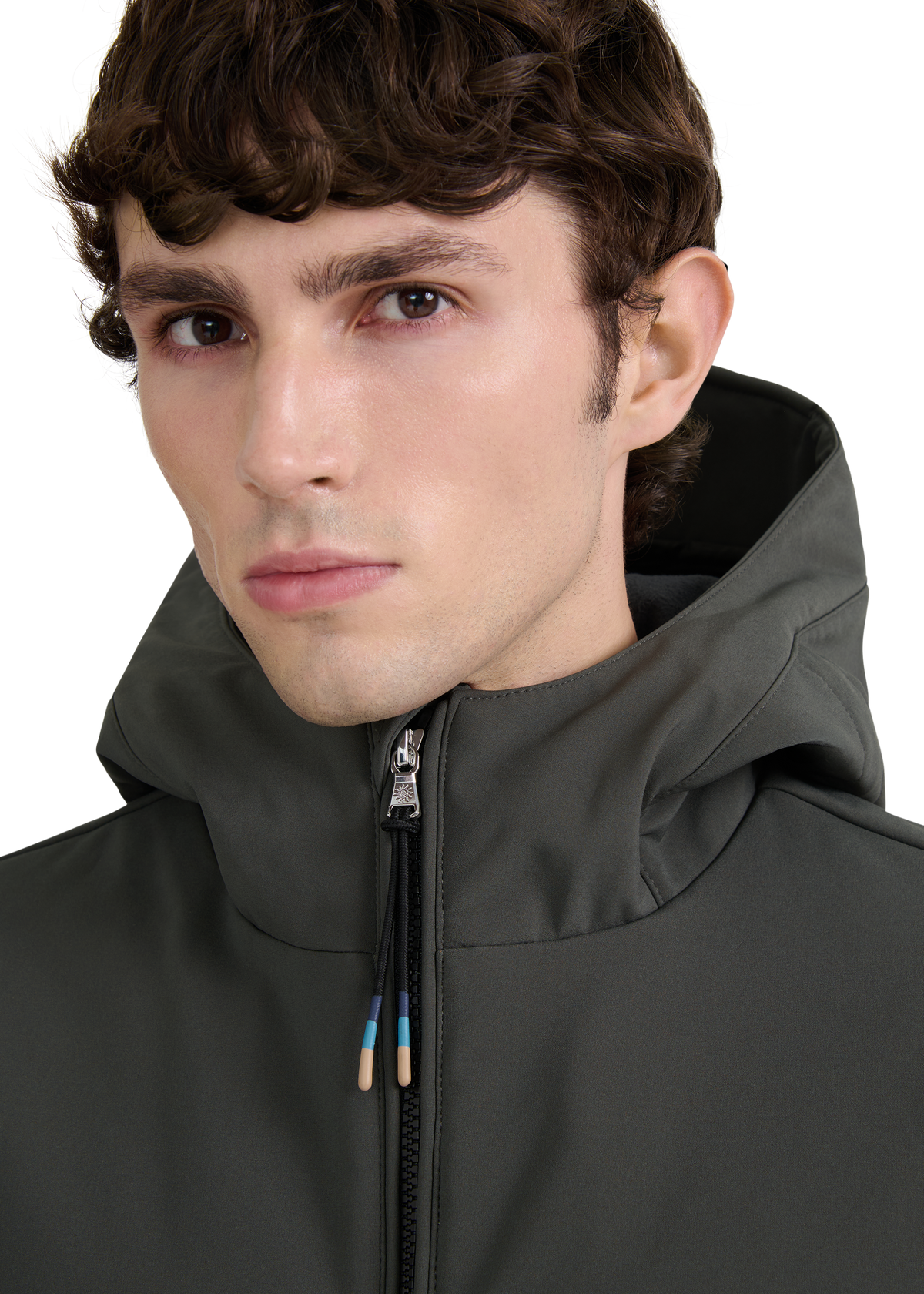 Niton Softshell Hooded Jacket - Olive