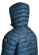Ragland Hooded Micro Puffer - Teal